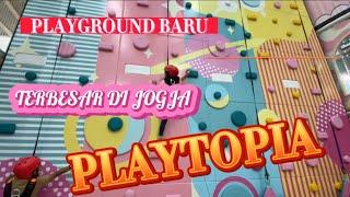 PLAYGROUND BARU TERBESAR DI JOGJA #playtopia #playground #wisatajogja #hiddengem