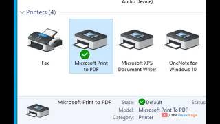 Default printer keeps changing in Windows 10 Fix easily