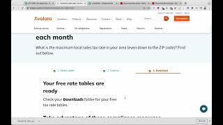 How to import WooCommerce tax rates from Avalara