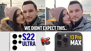 Unbiased S22 Ultra vs 13 Pro Max Camera Test Comparison!