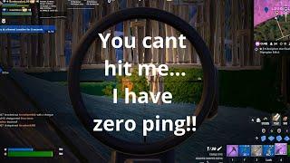 Zero ping rules in Fortnite