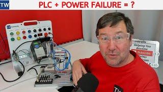 What Happens to Your PLC when the Power Fails? First Scan and HOA