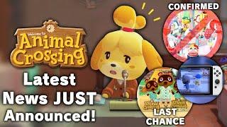 All Animal Crossing News JUST Announced This Week!