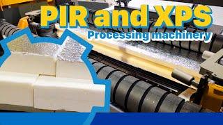 Processing machinery in PIR and XPS extrusion process