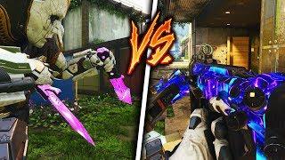 BALLISTIC KNIFE VS NX SHADOWCLAW! - WHICH SPECIAL DLC WEAPON IS BETTER ON BLACK OPS 3?!