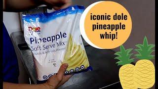 Make Iconic Dole Pineapple Whip Soft Serve with Electro Freeze SLX400 Ice Cream Machine