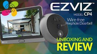 The Best Doorbell Upgrade? EZVIZ CP4 Wire-Free Peephole Doorbell Unboxing & Review!