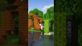 Minecraft: Survival Tent (Tutorial)..... #minecraft #shorts