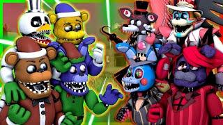 [SFM FNaF] FNaF Hazbin Hotel vs Christmas Animatronics