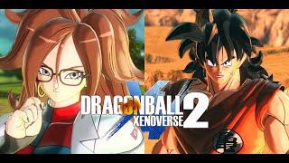 Android 21 (Good) and Yamcha vs Android 18 and Krillin