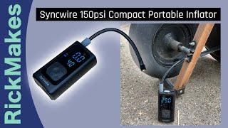 Syncwire 150psi Compact Portable Inflator