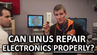 Linus Attempts BGA Graphics Chip Repair! - Rossmann Repair Group, New York City