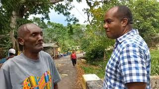 Touring the Roaring River Santuary in Petersfield, Westmoreland Jamaica .