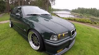 Bmw e36  British RACING GREEN Touring fake m3