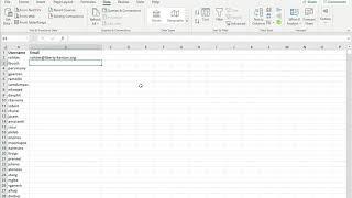 Excel - Username to Email Address