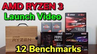 AMD Ryzen 3 - 1200 & 1300X - Launch Review - 12 Benchmarks