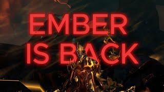 The Fire Queen is BACK | Ember Steel Path Build Warframe