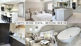 EMPTY HOME TOUR... MOVING HOUSE