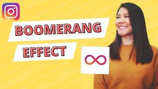 How to use Boomerang effects (2020)