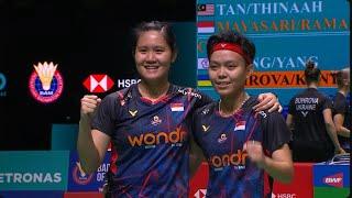 Lanny Tria M/Siti Fadia Silva R (INA) vs TAN Pearly/THINAAH Muralitharan PETRONAS Malaysia Open 2025