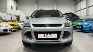 2015 Ford Kuga 2.0 TDCi Titanium X Powershift 4x4 5dr * Full Black Leather * Panoramic Sunroof *