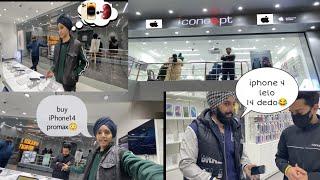 [Buying IPhone 14 pro max  Exchange with iPhone 4 ] vlog. hoshiarpur