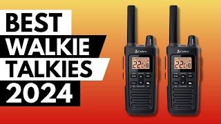  TOP 5 Best Walkie Talkie for Long Distance 2024 - Two Way Radio Communications
