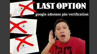 How To Verify Google AdSense Without PIN 2021 | LAST OPTION