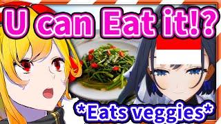 Kaela Realized How Indonesia Made Kronii Able to Eat Vegetables  【Hololive】