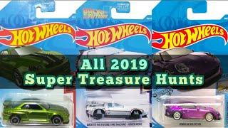 All 2019 Hot Wheels Super Treasure Hunts