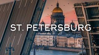 The city of white nights - Saint Petersburg drone video Timelab.pro