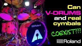 Recreating Iconic 80s Drum Sounds: Can Roland V-Drums & Real Cymbals Coexist?