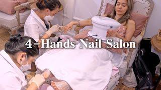 ASMR  4 Hands Pedicure & Manicure at Luxury Beauty Salon in Ho Chi Minh City, Vietnam