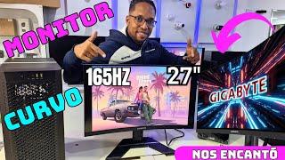 MONITOR CURVO 27" Gigabyte G27FC 165Hz 1Ms MEJOR QUE XIAOMI G72i? Cual eliges? IPS PLANO o VA CURVO