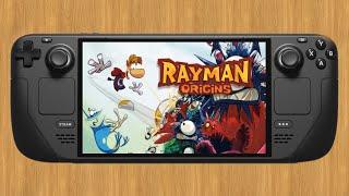 Rayman Origins - Steam Deck - SteamOS - Ubisoft connect - featuring by my son