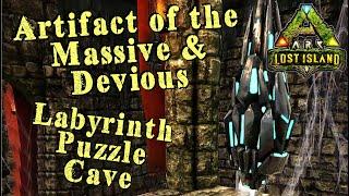 Lost Island - Massive & Devious Artifacts - Labyrinth Puzzle Cave - Ark Survival Evolved