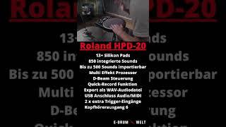 TOP Oberklasse Sampling-Pad | Roland HPD-20 Handsonic | Short Review Deutsch