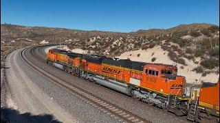 Live Cajon Pass California, Summit / Silverwood Cam (BNSF'S CAJON SUB)