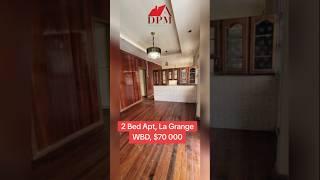 2 Bed Apt at Dr Dam La Grange West Bank Demera Guyana for 70,000 GYD.  705 9608 to schedule viewing