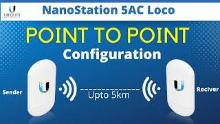 Ubiquiti NanoStation AC Loco Bridge, Point To Point Setup