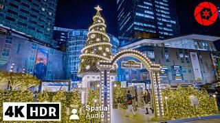 2024 Seoul's BEST Christmas Lights - 4K HDR Korea