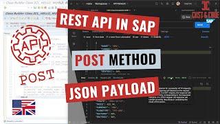 REST API in SAP - Create POST Method with JSON Payload [english]