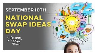 National Swap Ideas Day | September 10th, 2024 - National Day Calendar