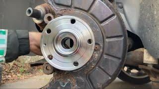 Audi Front wheel bearing  replacement