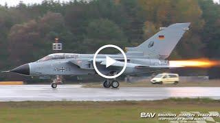 Panavia PA-200 Tornado IDS - German Air Force 45+09 - takeoff at Manching Air Base