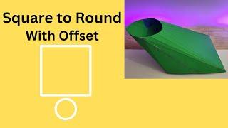 Square To Round Outside Offset