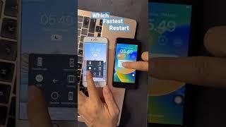 Comparison iPhone 7 vs iPhone 8 - Which Fastest Restart ?