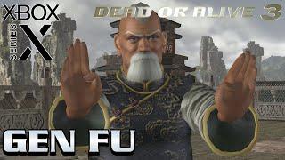 Dead Or Alive 3 (Xbox Series X) Gen Fu Gameplay [Very Hard] - Story & Ending [4K 60FPS]