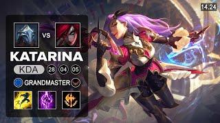 Katarina vs Viktor Mid - EUW Grandmaster - Patch 14.24 Season 14