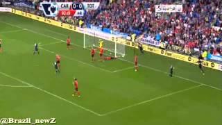 Paulinho AMAZING Back Heel Goal vs Cardiff City 93 mins